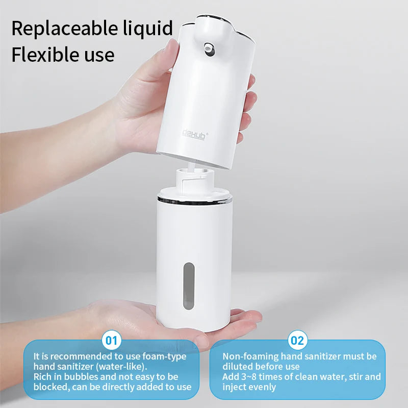 Automatic Foam Soap Dispensers Bathroom Smart Washing Hand Machine