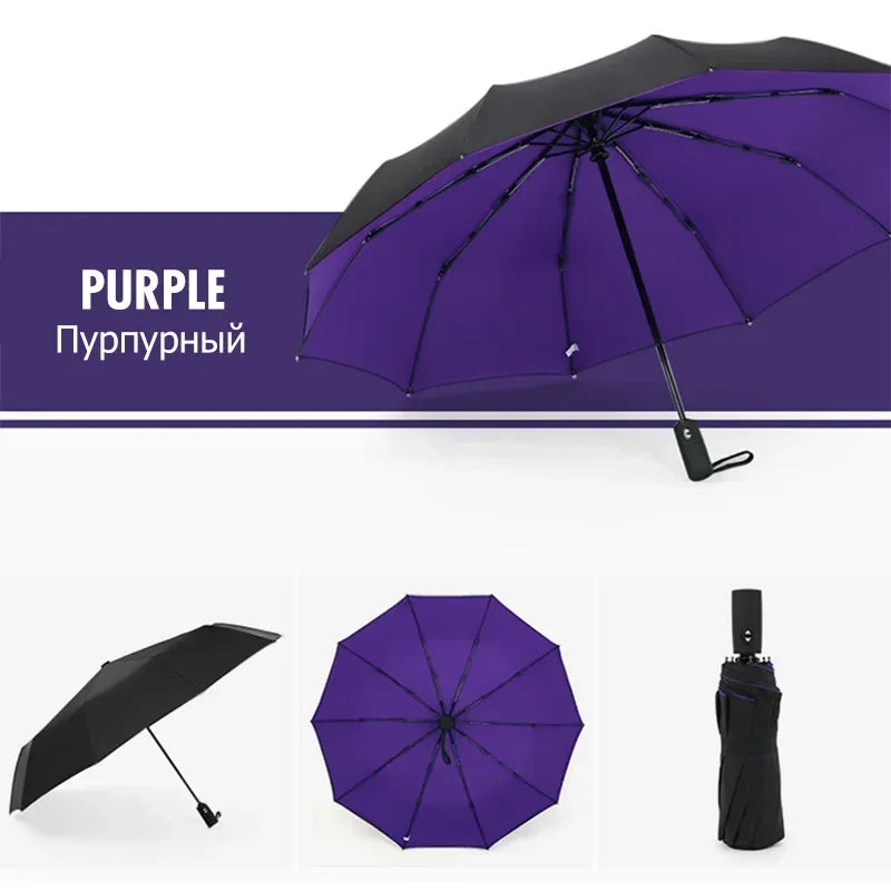 Windproof Double Layer Resistant Umbrella