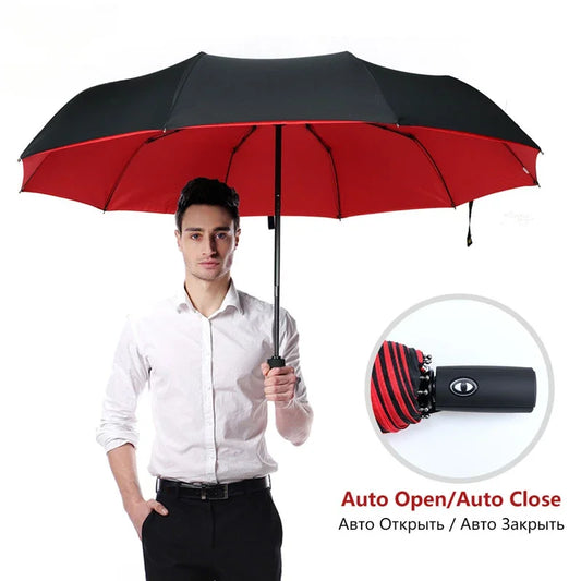 Windproof Double Layer Resistant Umbrella