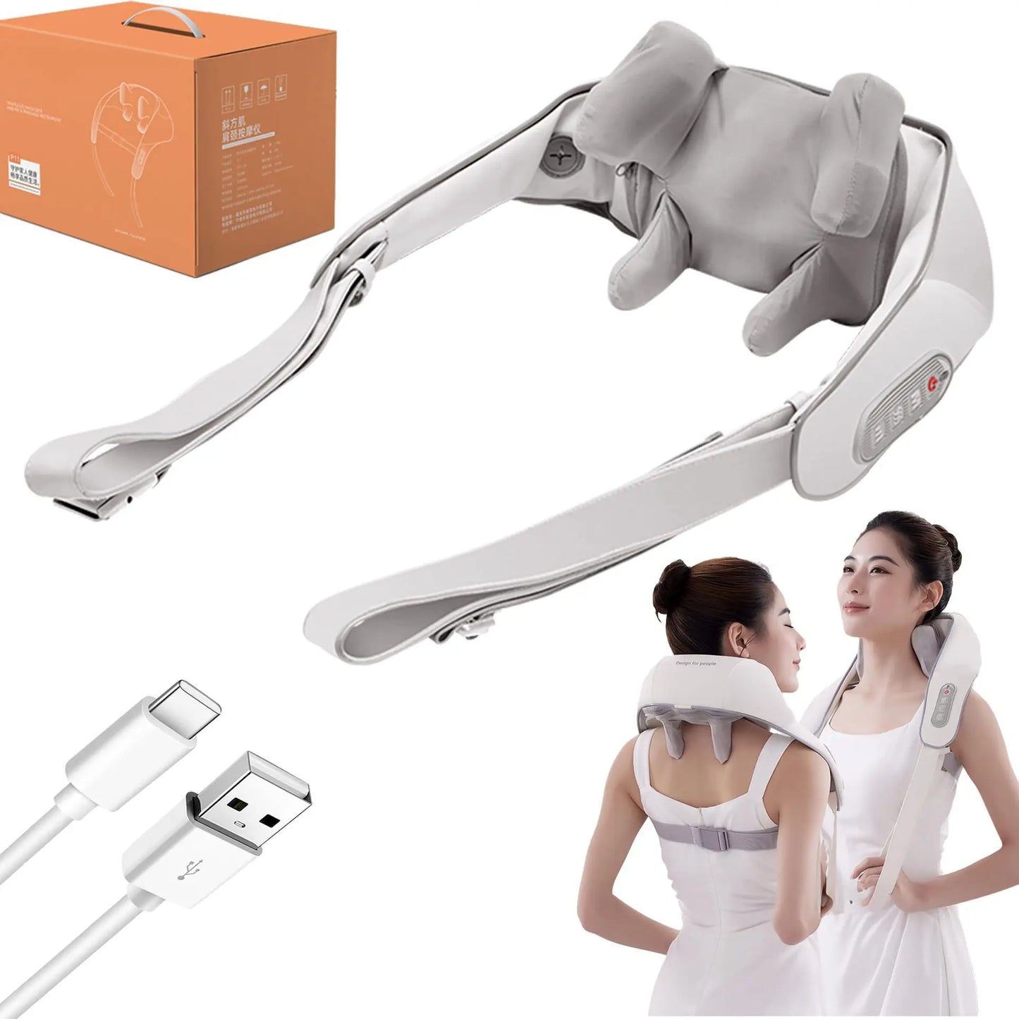 Neck Massager For Pain Relief Rechargeable