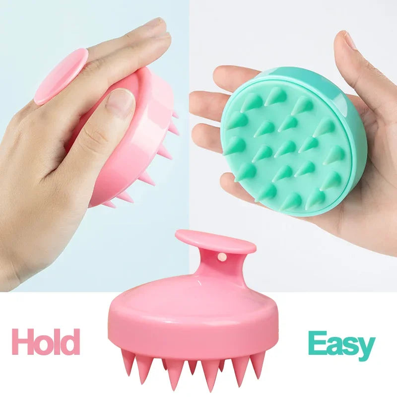 Scalp Massage Shampoo Brush for Hair Care Silicone