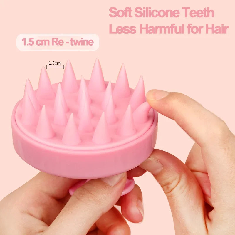 Scalp Massage Shampoo Brush for Hair Care Silicone