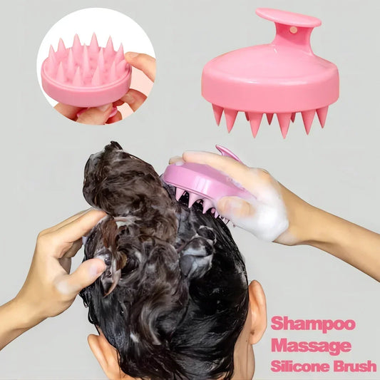 Scalp Massage Shampoo Brush for Hair Care Silicone